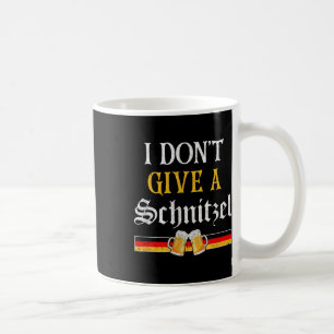 I Dont Give A Schnitzel German Beer Wurst Funny _3 Coffee Mug