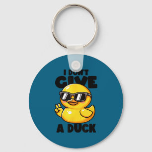 I don't give duck lover funny duck owner rude i lo key ring
