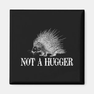 I Don't Hug Apparel Funny Introvert Rcune Tee - Un Magnet
