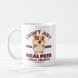I don't just heal pets I heal hearts Coffee Mug