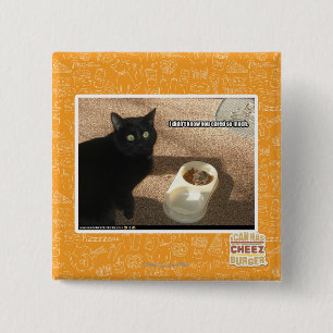 I don't know you cared 15 cm square badge