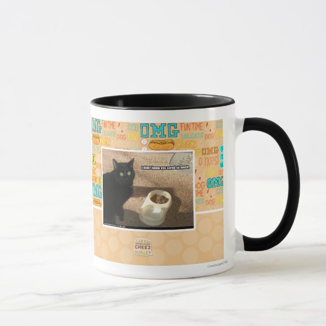 I don't know you cared mug (Right)