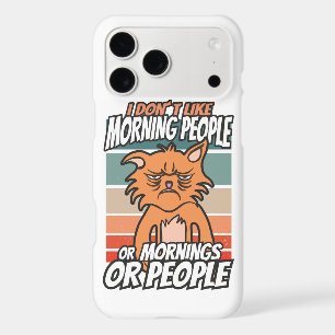 I don't like morning people or mornings or people