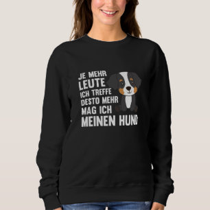 I Don't Like People, Just My Dog Sweatshirt