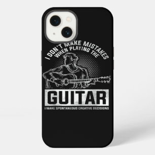 I Don't Make Mistakes When Playing The Guitar iPhone 13 Case