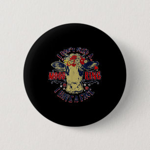 I Don't Need A Mood Ring I Have A Face Funny Cow H 6 Cm Round Badge