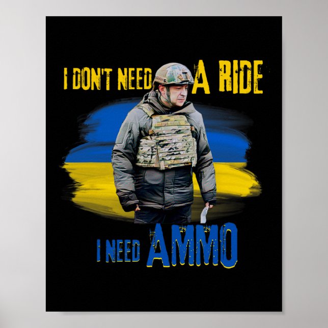 I Don't Need A Ride2  Poster (Front)
