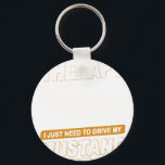 I DON'T NEED THERAPY Ford Mustang 2000 Svt Cobra R Key Ring<br><div class="desc">A stylish keychain featuring a vintage classic car design. A perfect accessory for car lovers and collectors. Great for everyday use or as a small and thoughtful gift for classic car enthusiasts.</div>