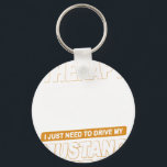 I DON'T NEED THERAPY Ford Mustang 2000 Svt Cobra R Key Ring<br><div class="desc">A stylish keychain featuring a vintage classic car design. A perfect accessory for car lovers and collectors. Great for everyday use or as a small and thoughtful gift for classic car enthusiasts.</div>
