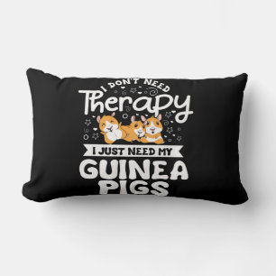 I don't need Therapy Guinea Pig Cavy Roddent Lumbar Cushion