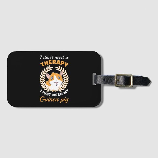 I Dont need therapy Luggage Tag (Front Horizontal)