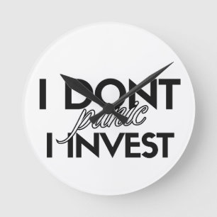 I DON'T PANIC i Invest - investor Round Clock