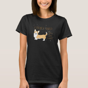 I Dont Shed Thats Corgi Glitter Dog T-Shirt
