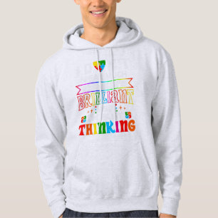 I Dont Speak Much Because I'm Brilliant Busy Think Hoodie