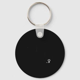 I Dont Want To Funny Black Crow Key Ring