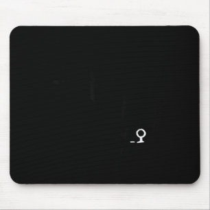 I Dont Want To Funny Black Crow Mouse Pad