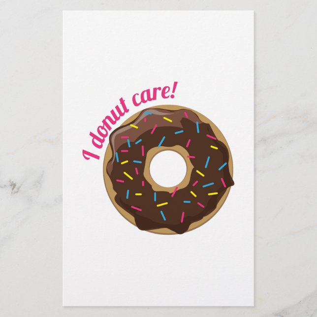 I Doughnut Care! (Front)