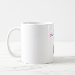 I Doughnut Care Cause My Heart's Not There Funny Coffee Mug
