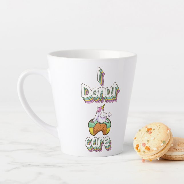 I Doughnut Care Latte Mug (In Situ)
