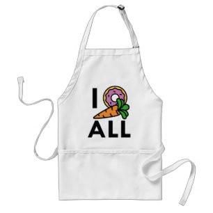 I Doughnut Carrot All Standard Apron