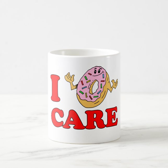 I Doughnut (Do Not) Care Mug (Center)