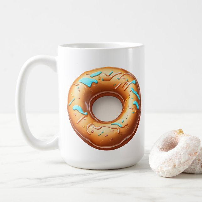 I Doughnut Know What I'll Do Without Coffee Coffee Mug (With Donut)