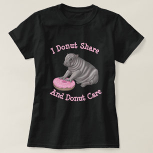 I doughnut share - hippo T-Shirt