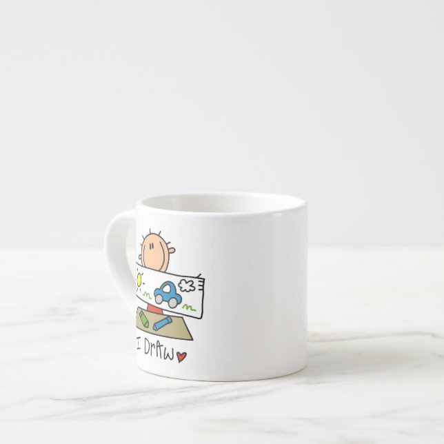 I Draw Espresso Cup (Front Left)