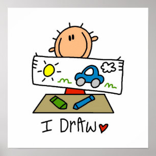 I Draw Poster