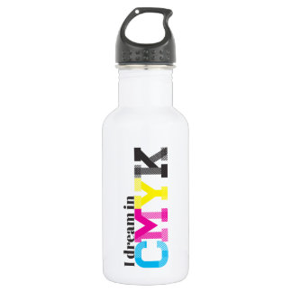 I Dream in CMYK 532 Ml Water Bottle