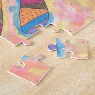 "I Dream in Colour" Abstract Art Jigsaw Puzzle