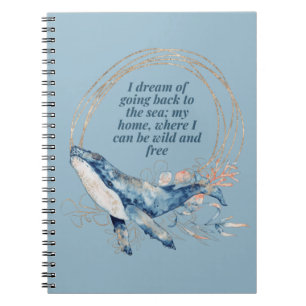 I Dream of Going Back to the Sea Notebook