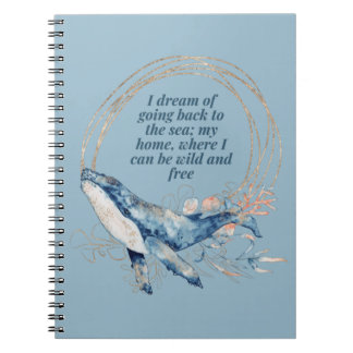 I Dream of Going Back to the Sea Notebook