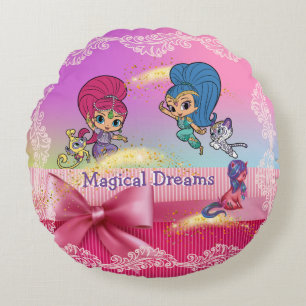 I Dream of Jeannie Magical Dreams Round Pillow