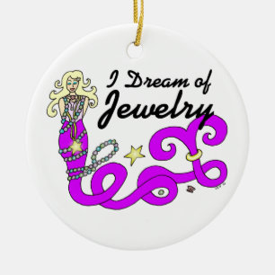 I Dream Of Jewellery Mermaid Ceramic Ornament