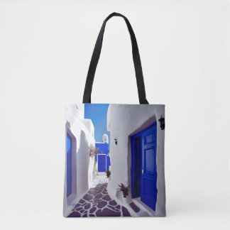 I Dream Of Mykonos Tote Bag