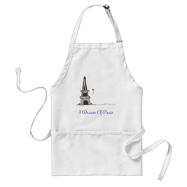 I Dream Of Paris, 2 Standard Apron (Front)