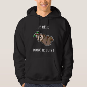 I Dream Therefore I Am Smiling Animals For Kids Ba Hoodie