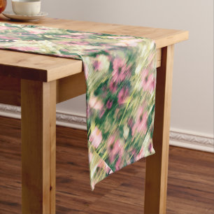 I Dreamed of Pink Coneflowers Short Table Runner