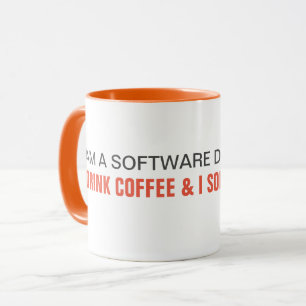 I drink coffee and I solve problems - developer Mug