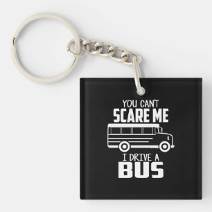 I Drive A Bus Key Ring