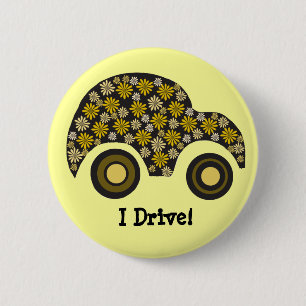 "I Drive" New Driver's Button