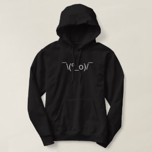I Dunno LOL ¯\(º_o)/¯ Emoticon Japanese Kaomoji Hoodie