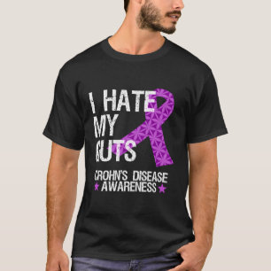 I E My Guts Crohns Disease Awareness T-Shirt
