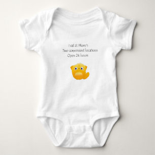I eat at Mum's Baby Bodysuit