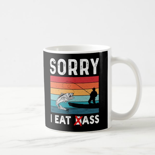 I Eat Bass Coffee Mug (Right)