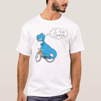 I eat cancer blue T-Shirt