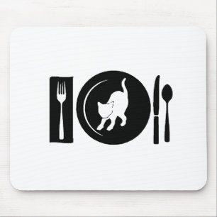 I eat ... mouse pad