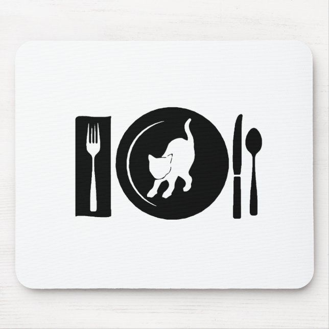 I eat ... mouse pad (Front)