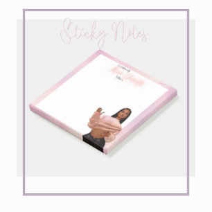 "I Embody Main Character Vibes - Customised 3"x3" Post-it Notes